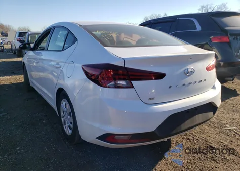 2020 Hyundai Elantra Se из США, поврежденный, VIN 5NPD74LF6LH543557